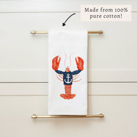 Nautical Lobster Tea Towel