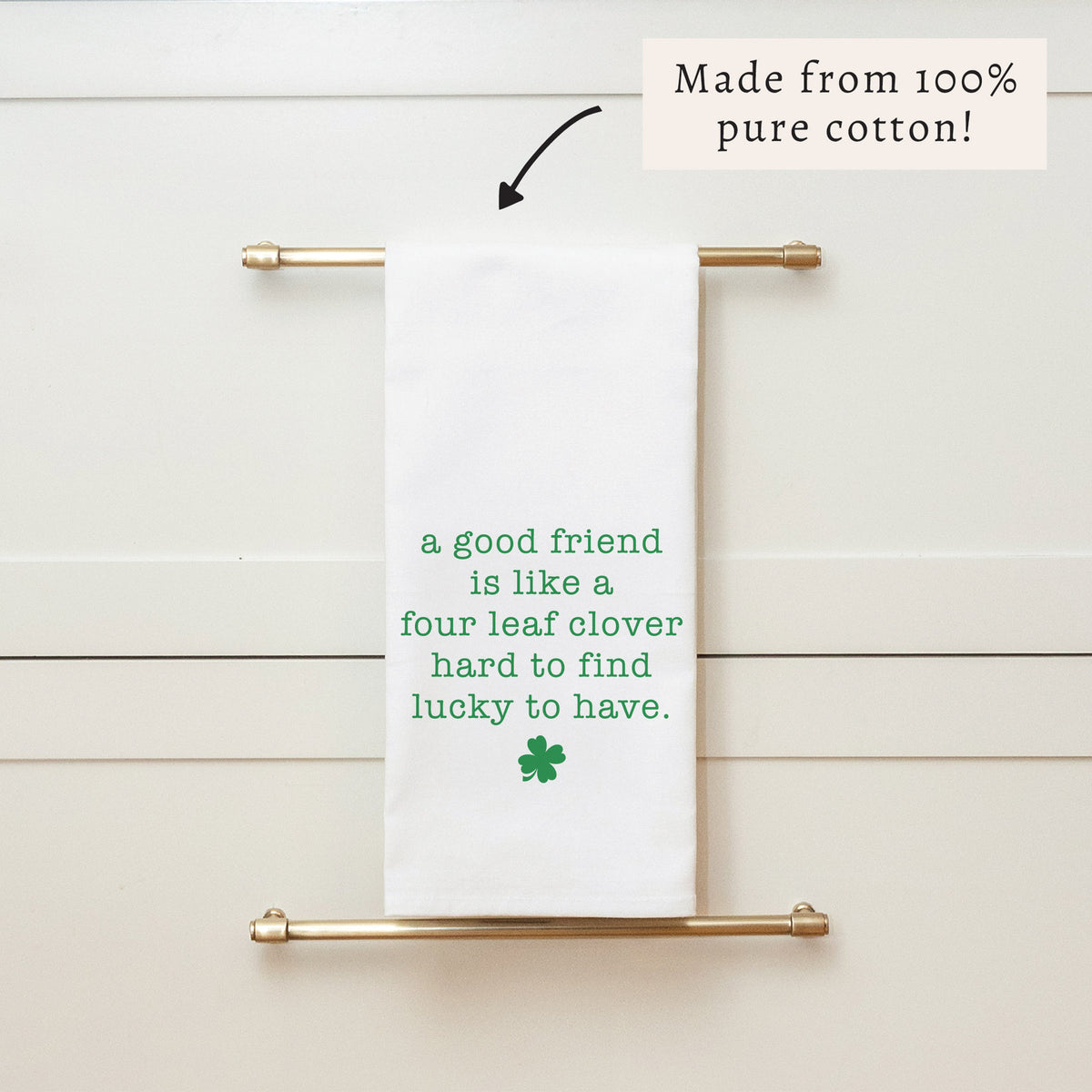 A Good Friend Tea Towel
