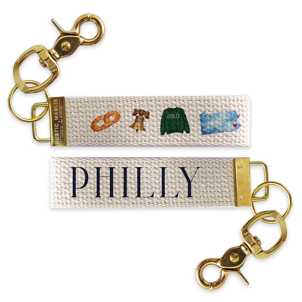 Philly Icons Keychain