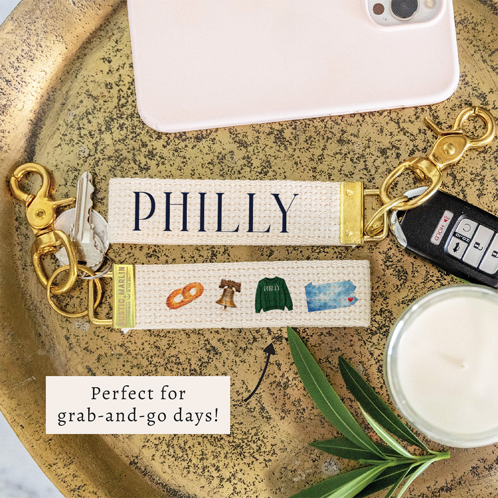 Philly Icons Keychain