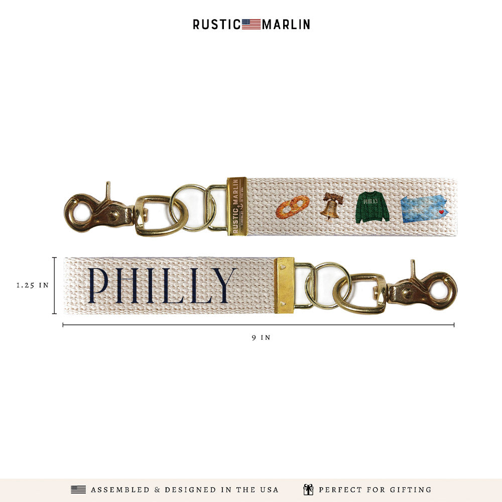 Philly Icons Keychain