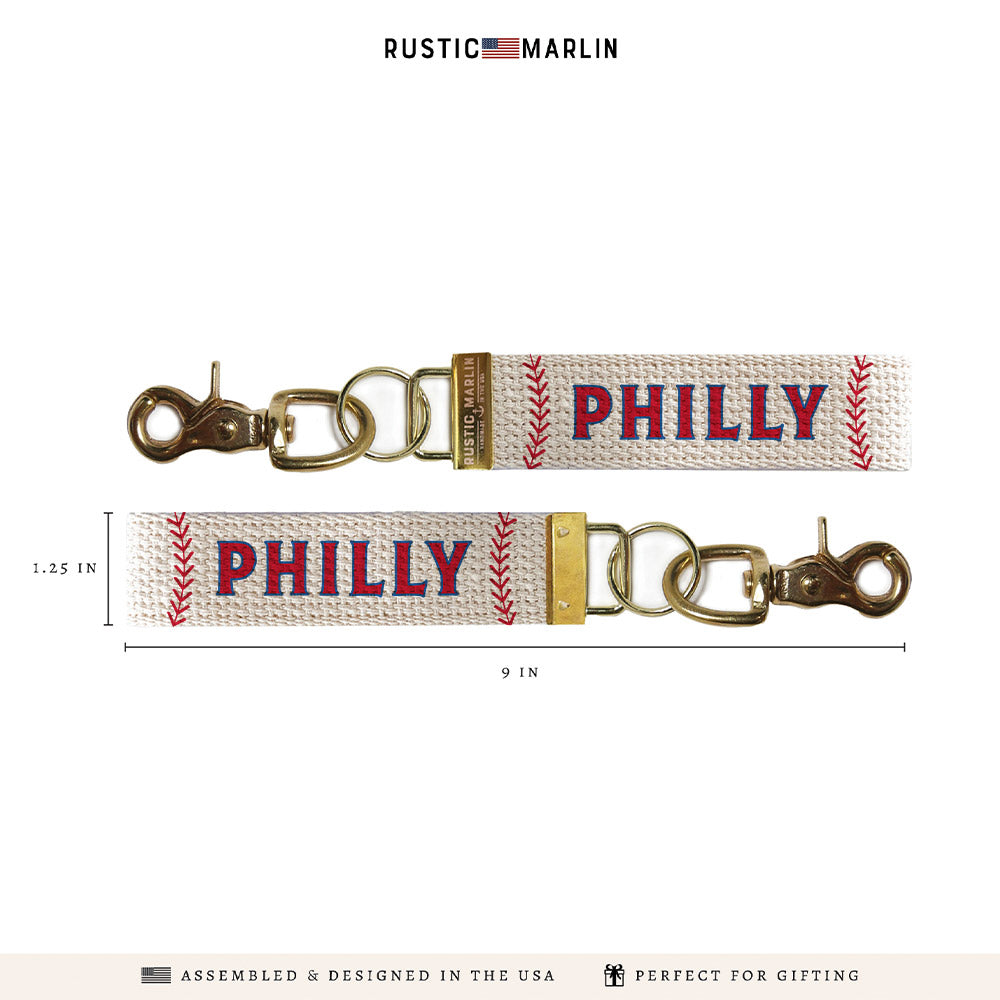Philly Baseball Keychain