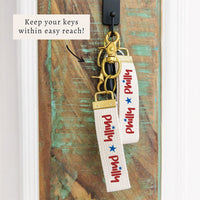 Philly Star Keychain