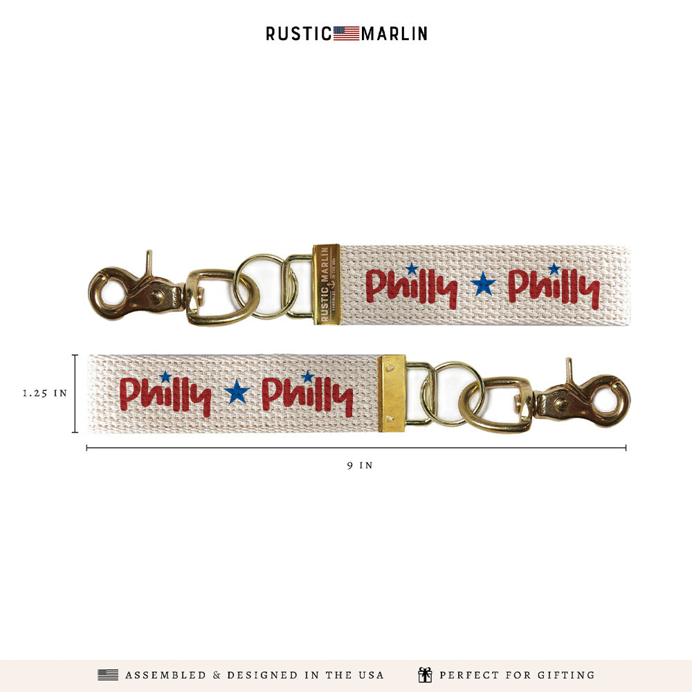 Philly Star Keychain