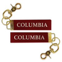 Columbia Color Block Keychain