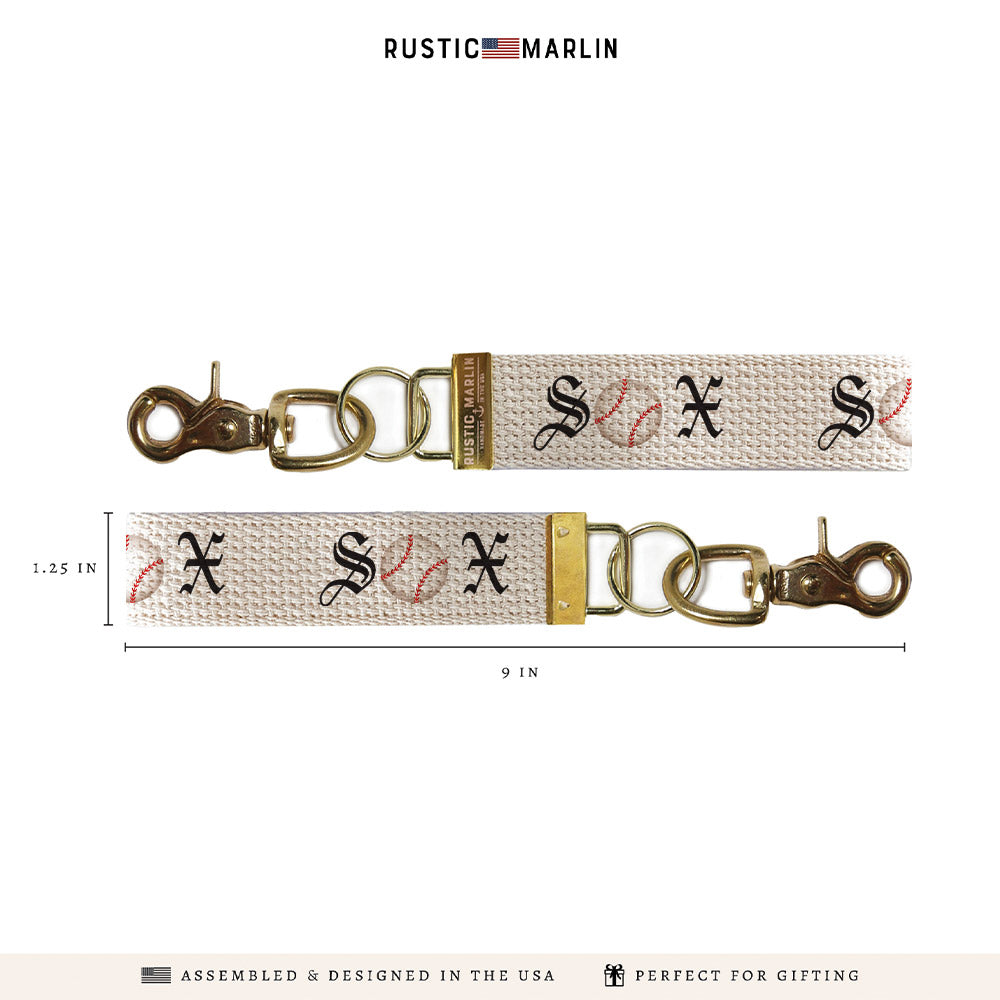 Sox Baseball Keychain