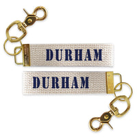 Durham Stencil Keychain