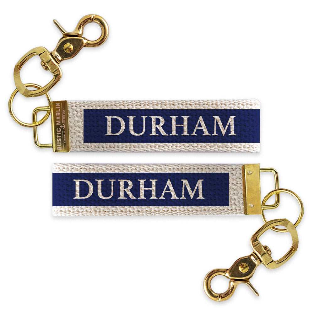 Durham Color Block Keychain