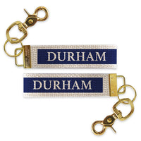 Durham Color Block Keychain