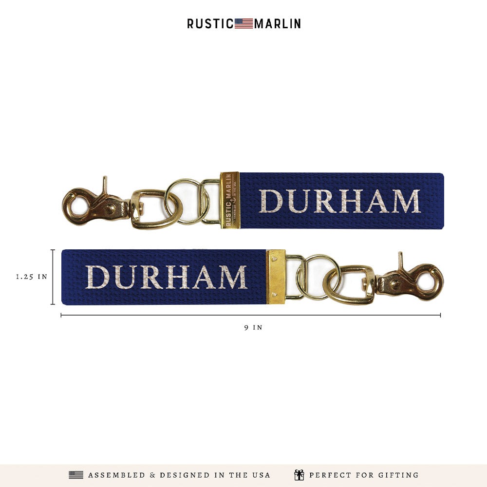 Durham Color Block Keychain