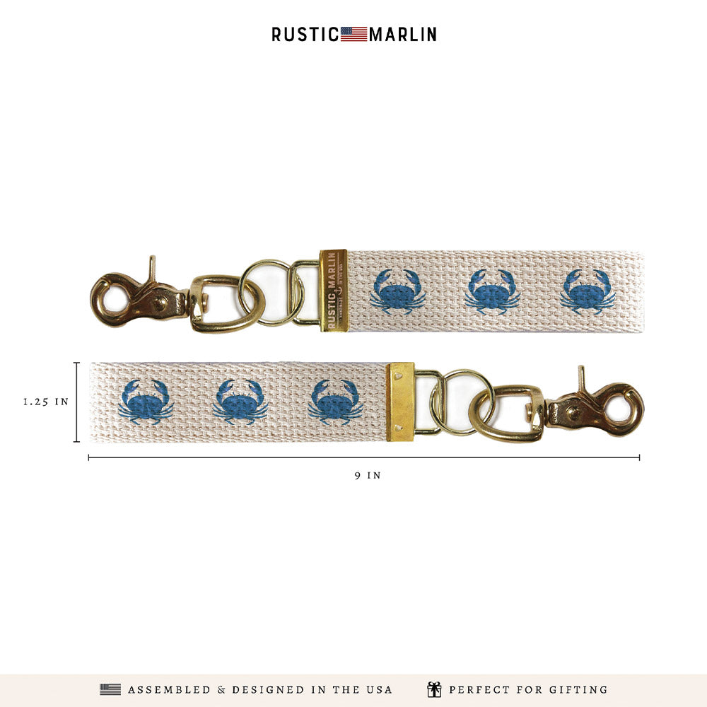 Blue Crab Keychain
