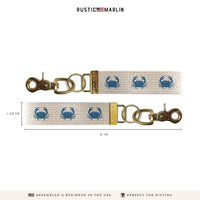 Blue Crab Keychain