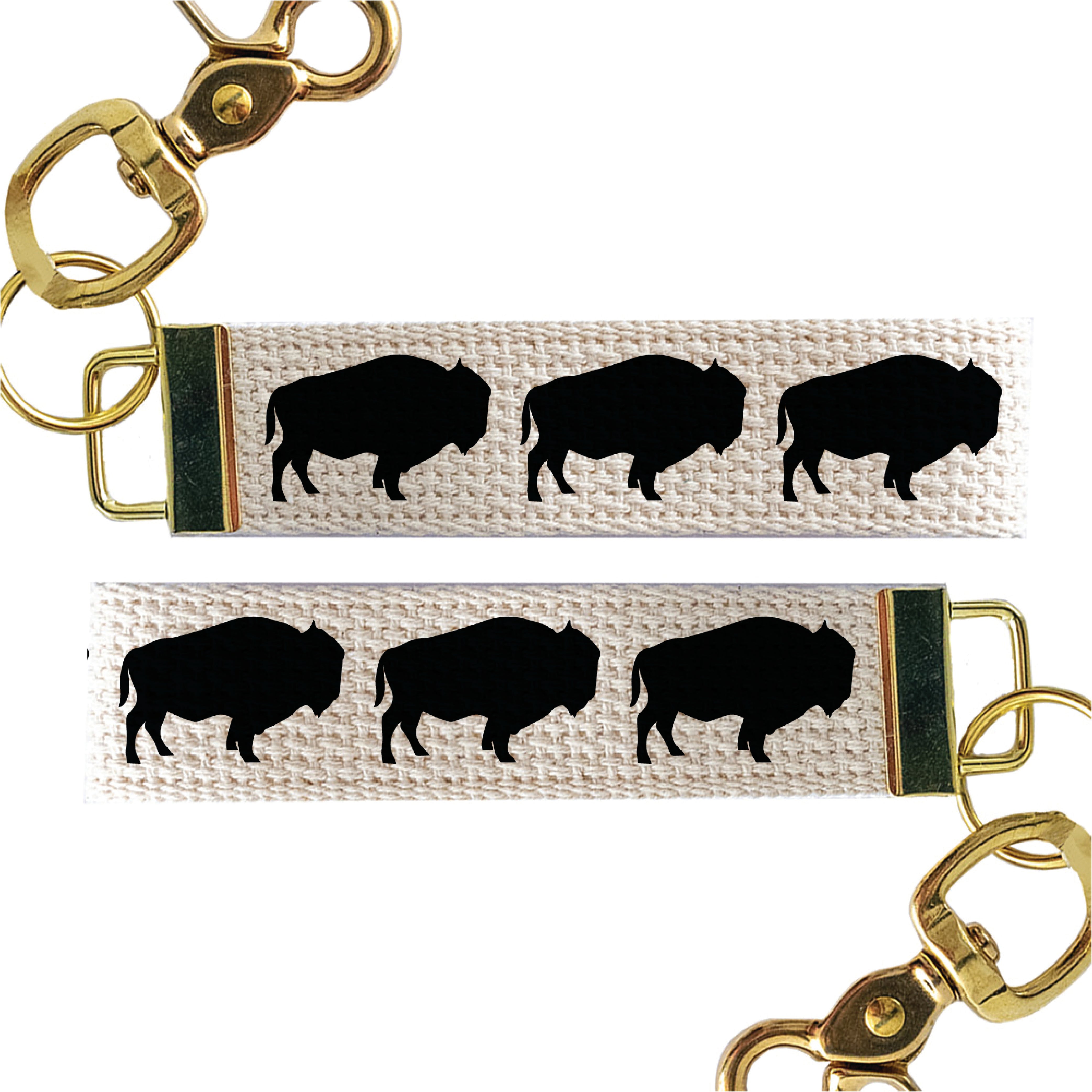 Buffalo Keychain – Rustic Marlin