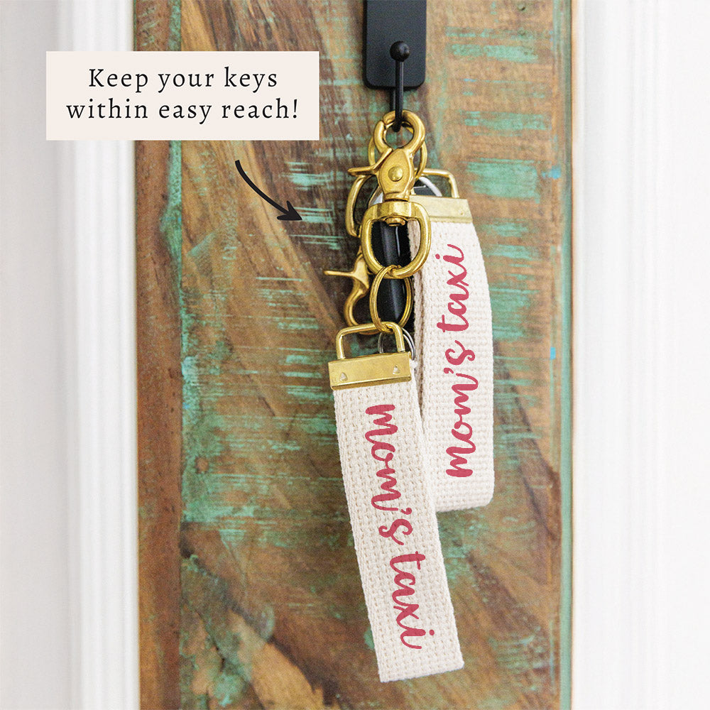 Mom’s Taxi Keychain