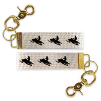 Snowmobile Keychain