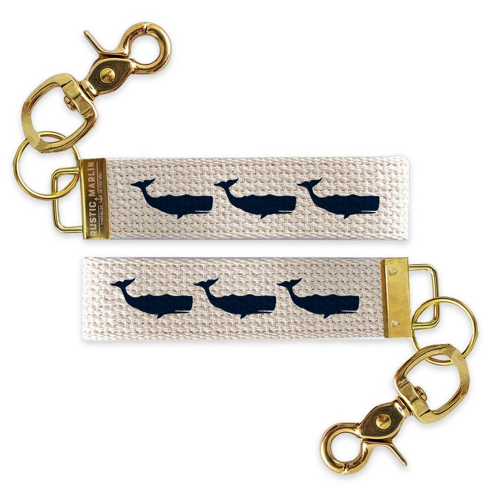 Whales Keychain
