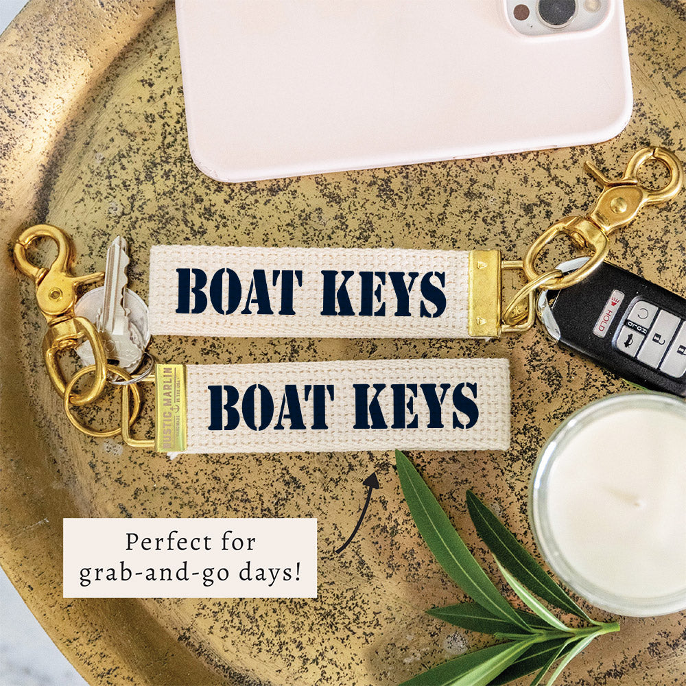 Boat Keychain