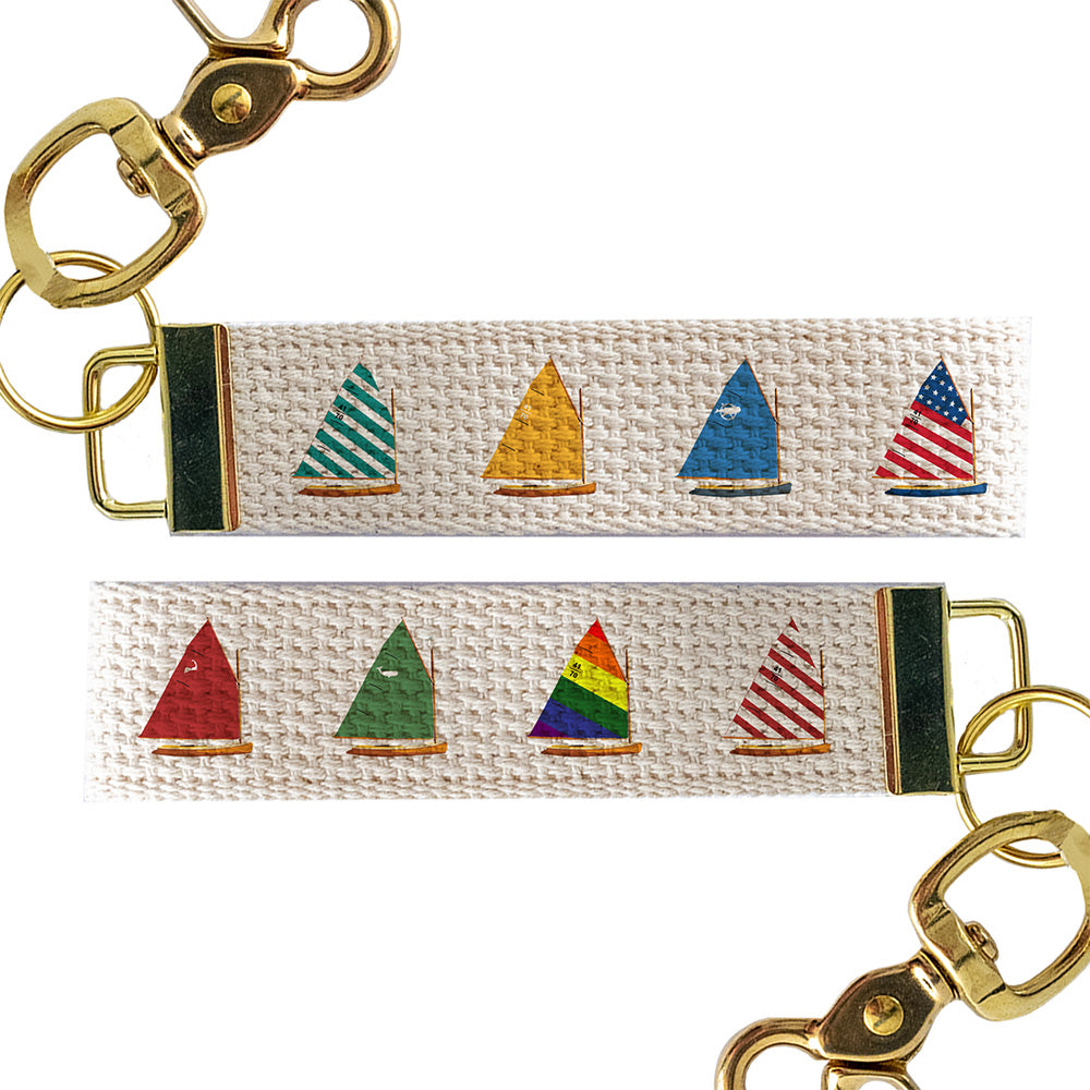 Cat Boats Keychain