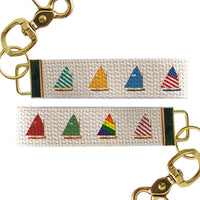 Cat Boats Keychain