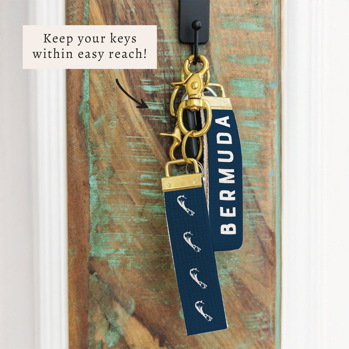 Bermuda Island Keychain