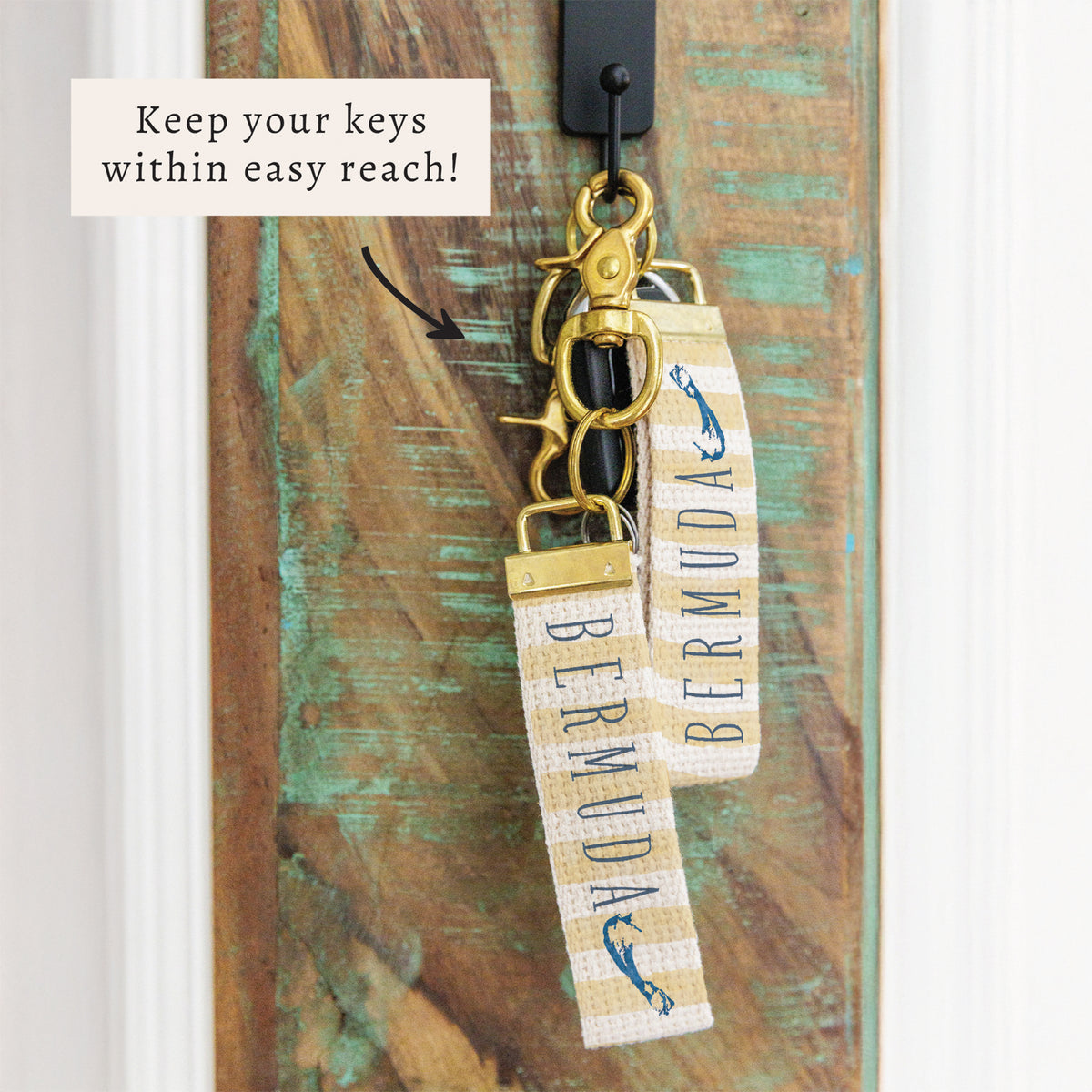Bermuda Island Keychain