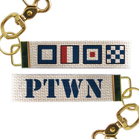 PTWN Nautical Flags Keychain