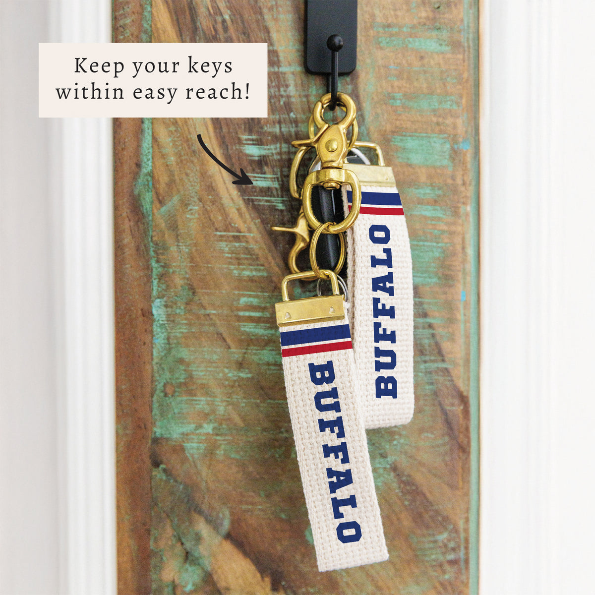 Buffalo Keychain