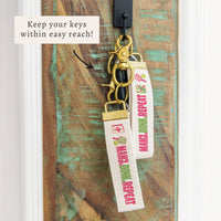 Mahj.Dink.Repeat. Keychain