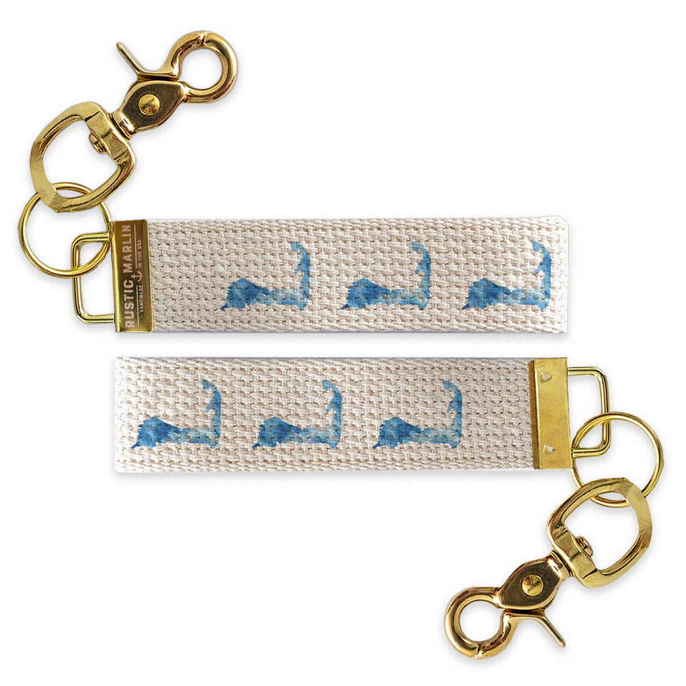 Cape Cod Watercolor Keychain