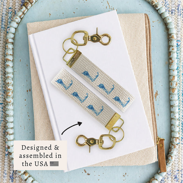 Cape Cod Watercolor Keychain