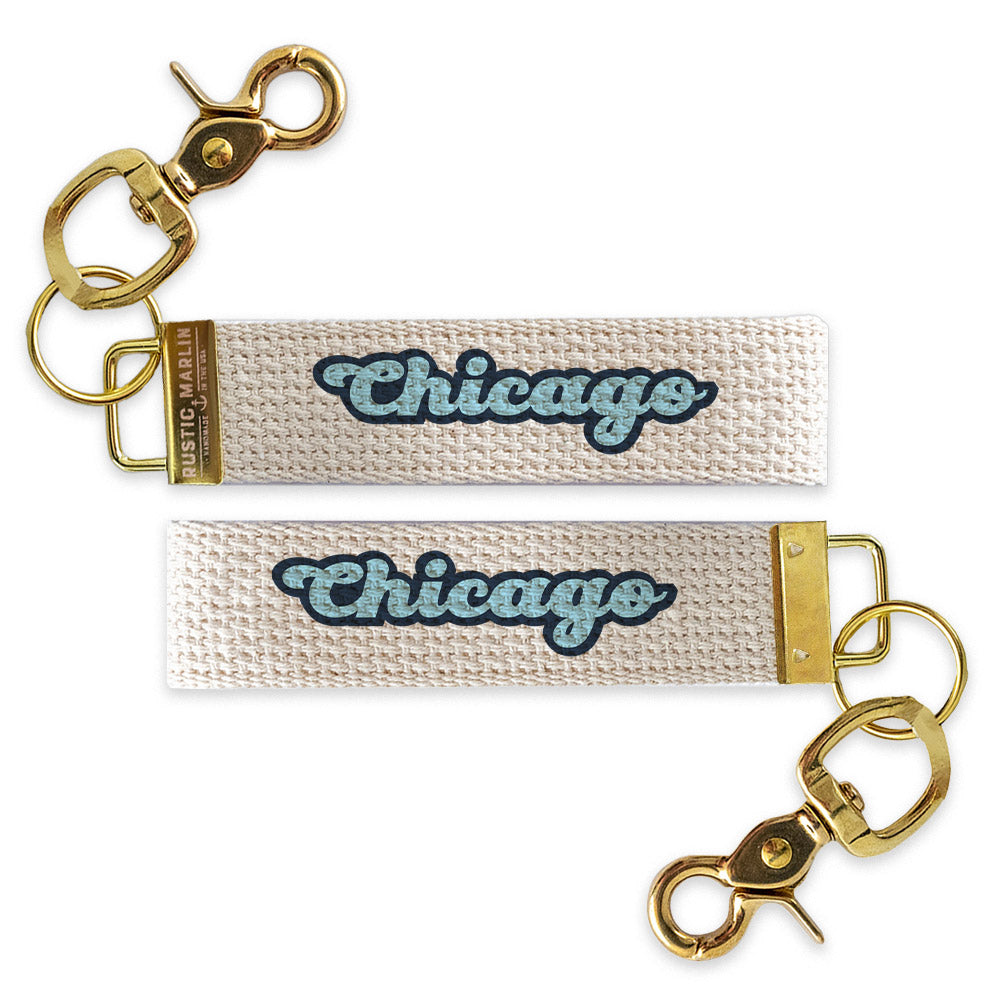 Chicago | Keychain | Rustic Marlin