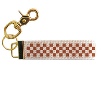 Checker Board Keychain