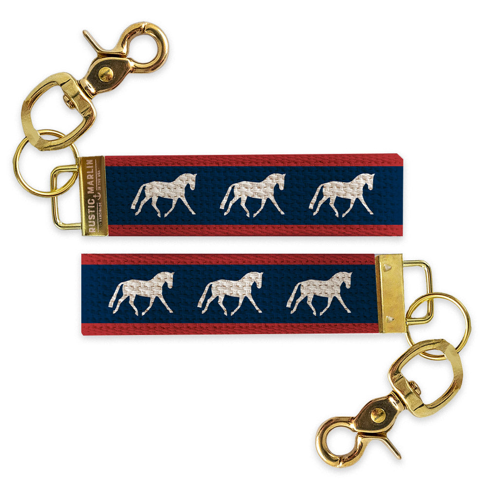Americana Horse Keychain