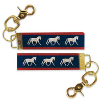 Americana Horse Keychain