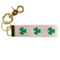 Repeating Shamrock Keychain