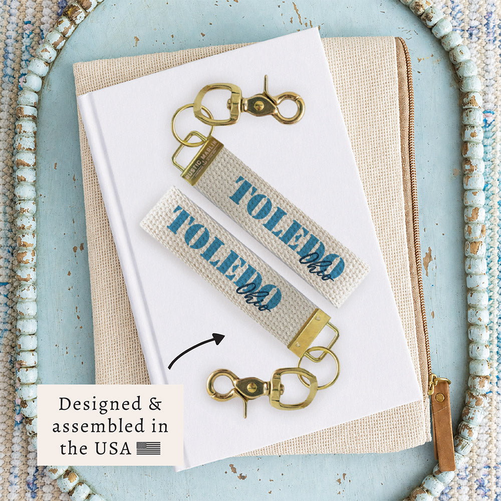 Toledo Ohio Keychain