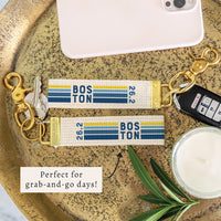 Boston 26.2 Marathon Keychain