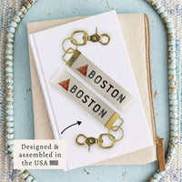 Boston Citgo Keychain