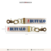 Buffalo 716 Keychain