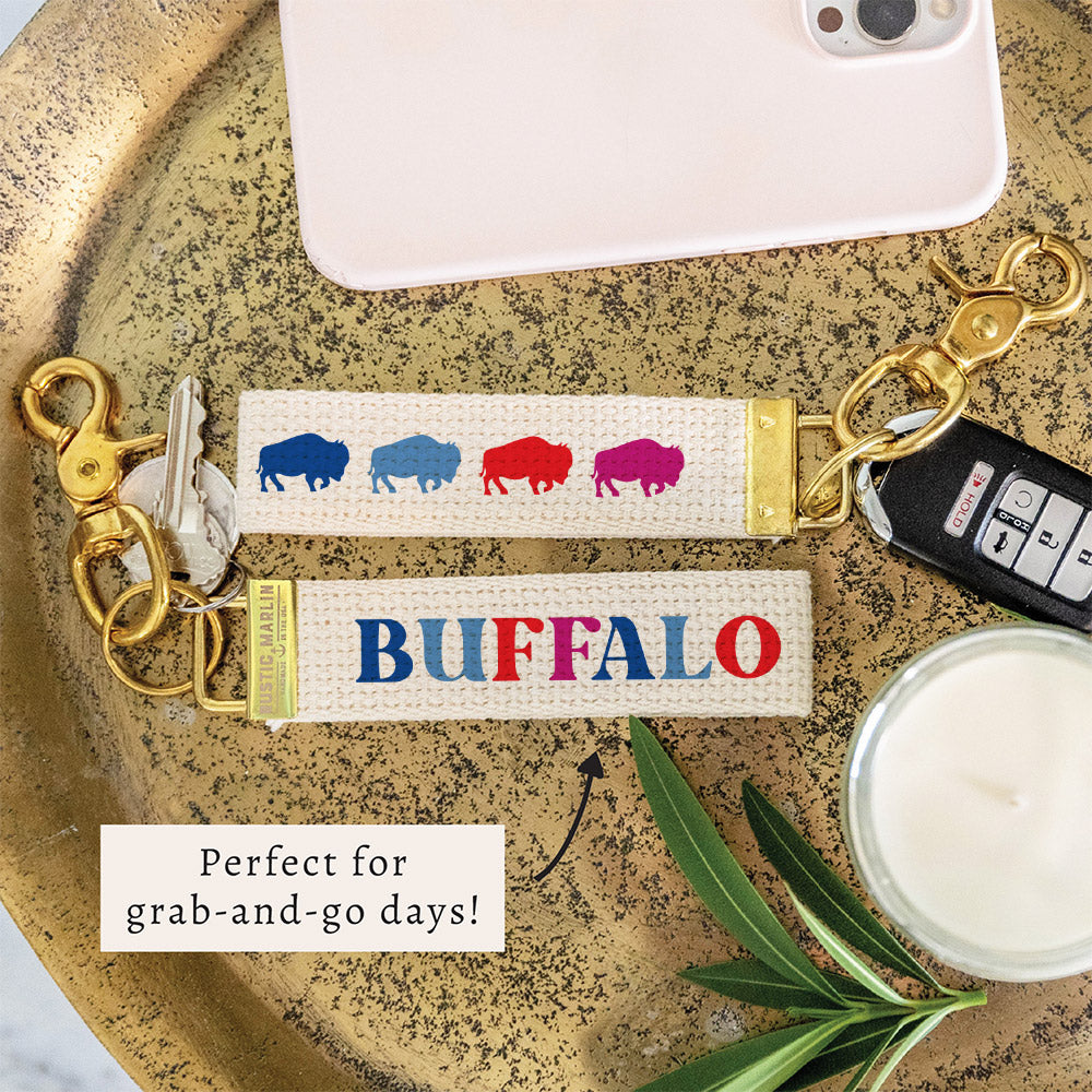 Buffalo Keychain