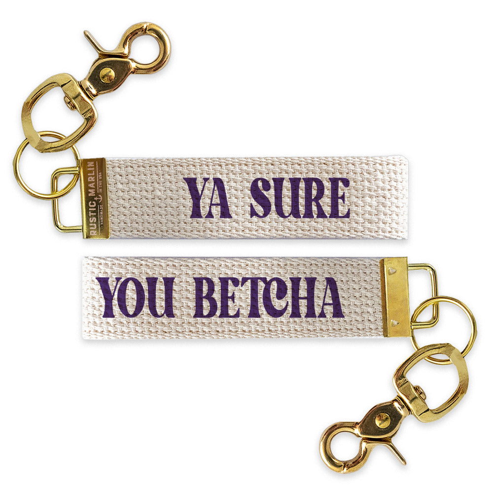 Yah Sure Keychain