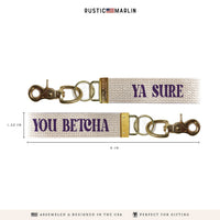 Yah Sure Keychain