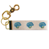 Endless Summer Hydrangea Keychain
