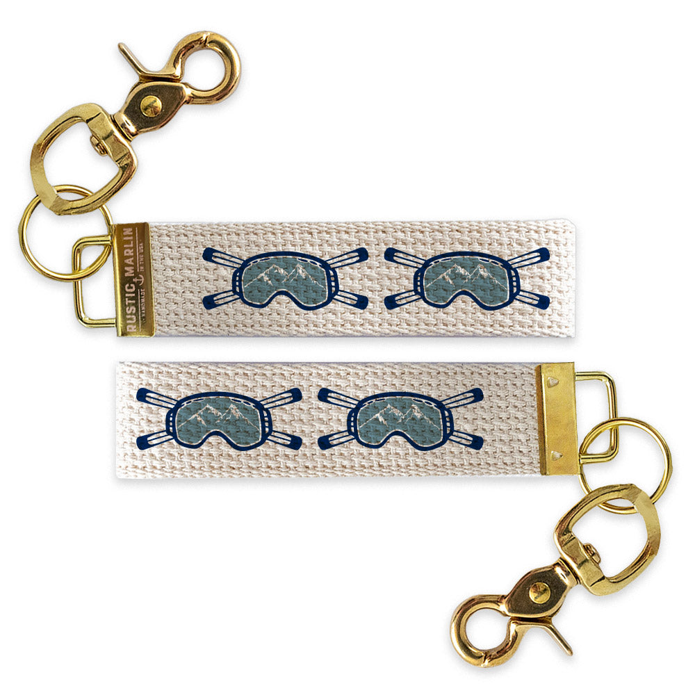 Ski Goggles Keychain