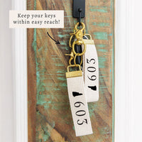 New Hampshire 603 Silo Keychain