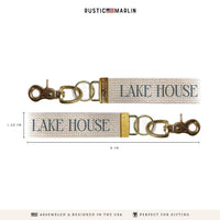 Lake House Keychain