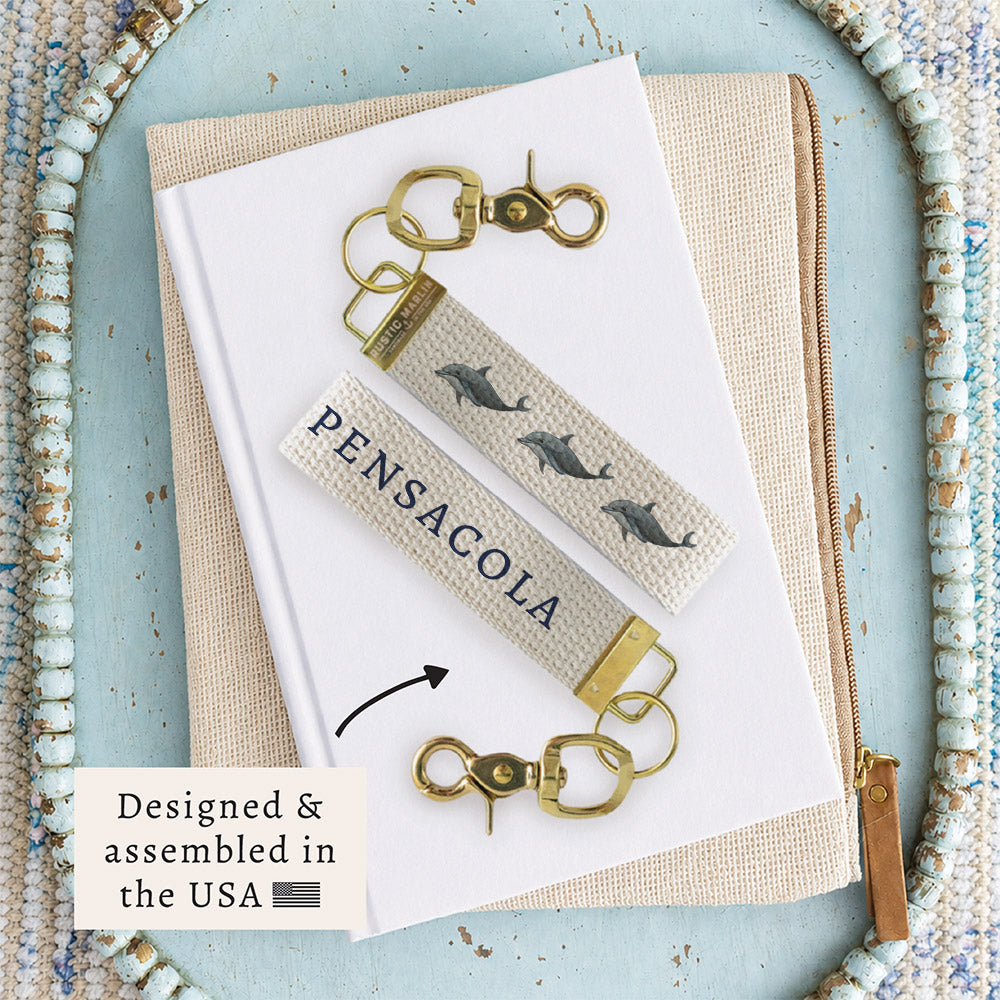 Dolphin Personalized Keychain