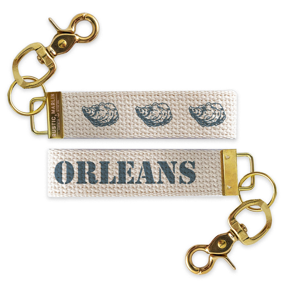 Oyster Personalized Keychain