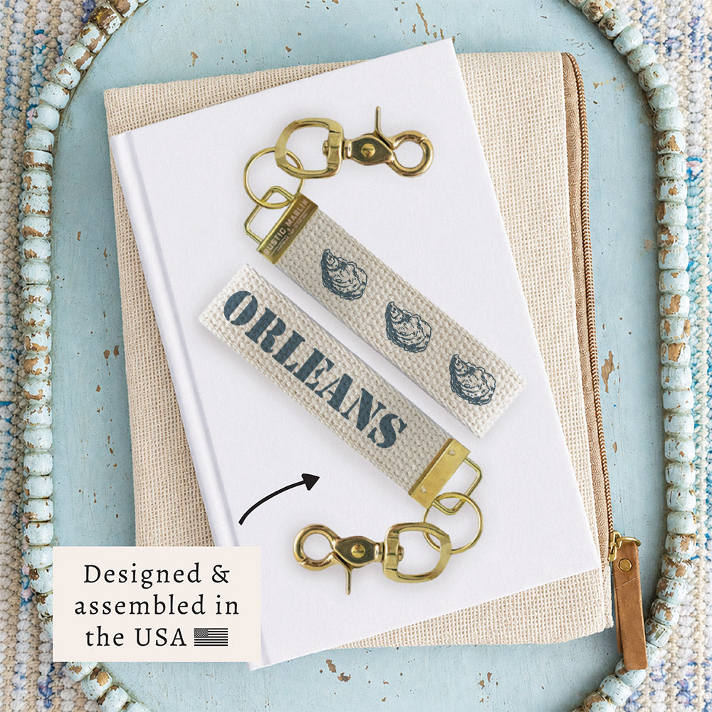 Oyster Personalized Keychain