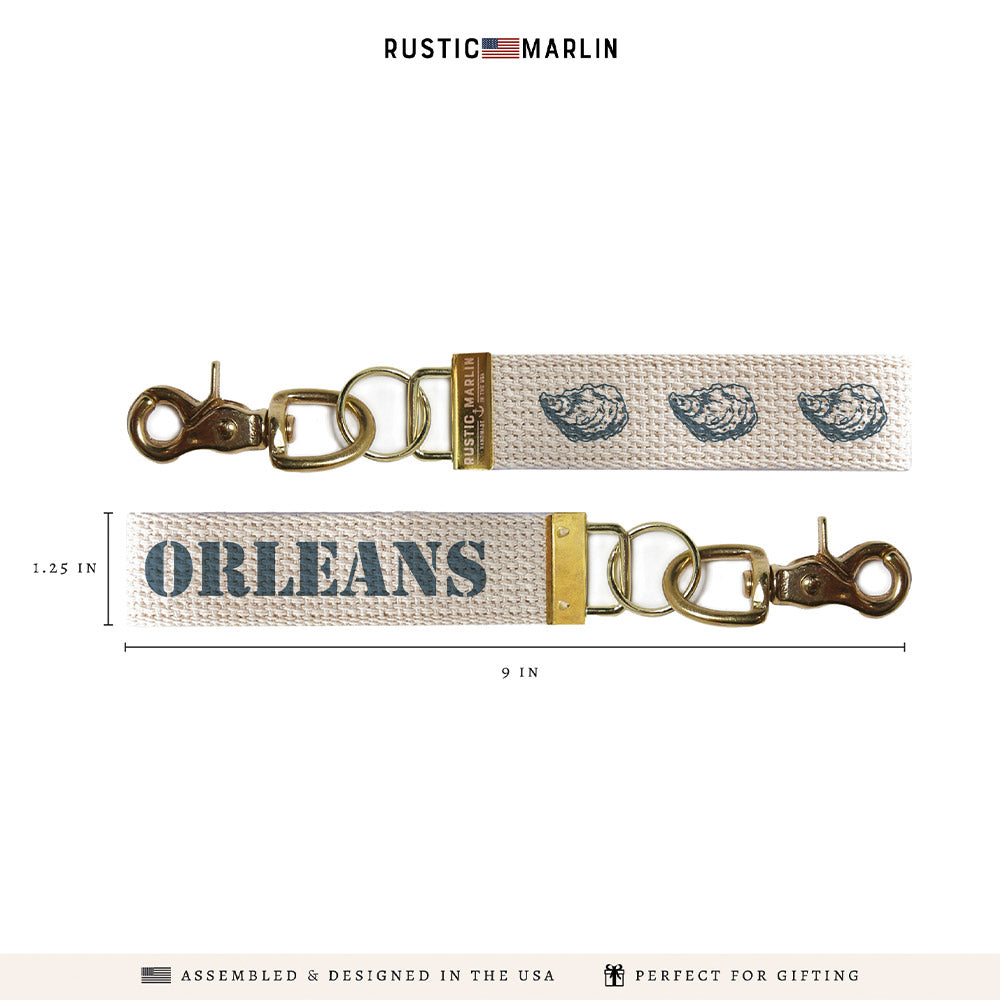 Oyster Personalized Keychain